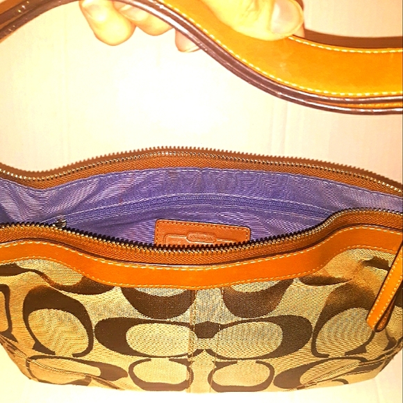 NWOT COACH 24CM Signature EW Convertible Duffle XB - Picture 6 of 16